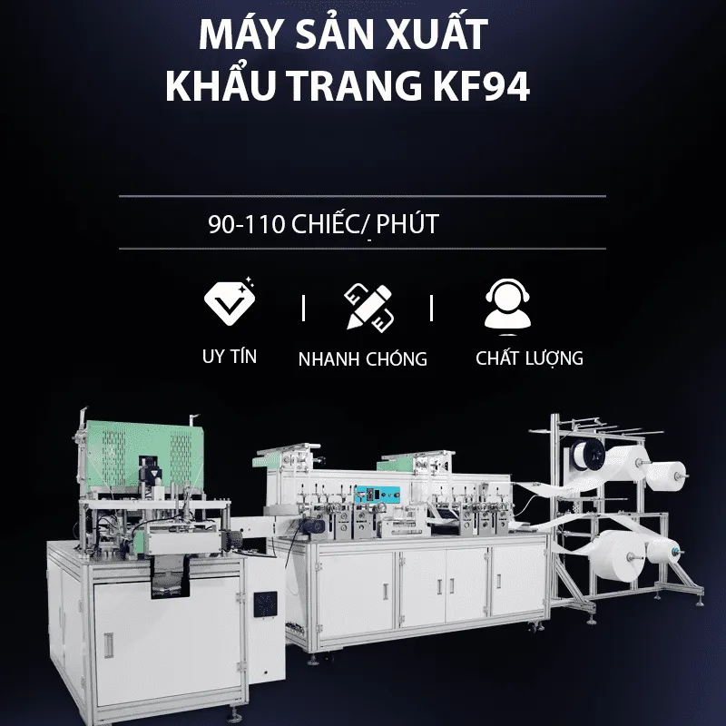 Dây Chuyền Sản Xuất Khẩu Trang KF94