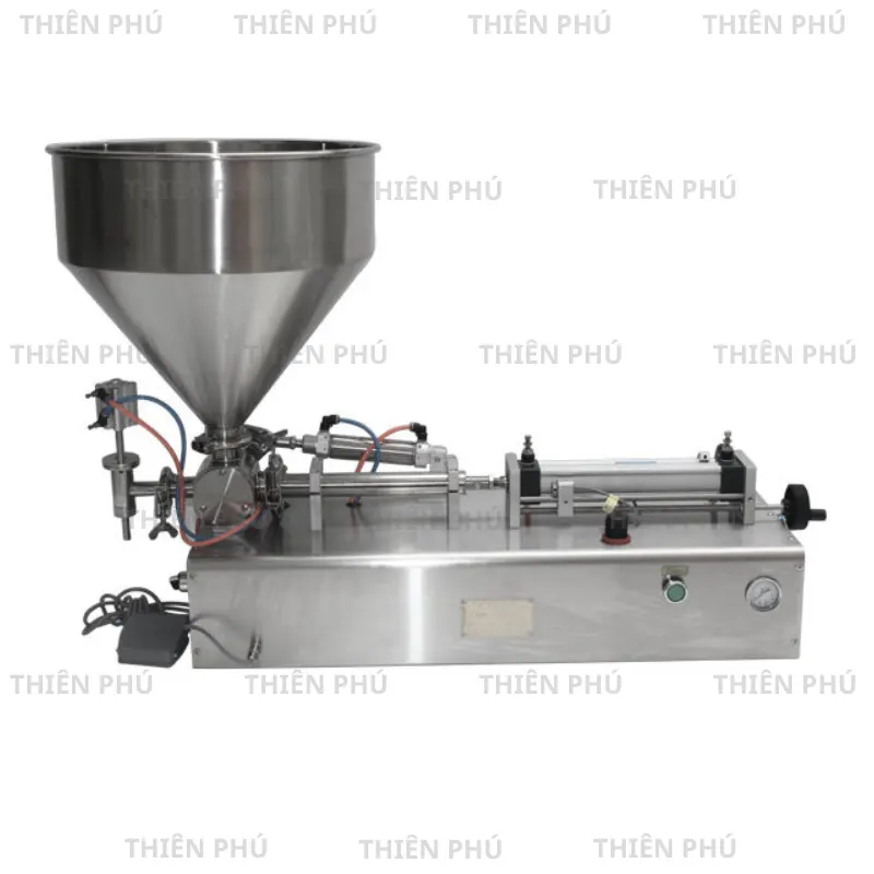 Máy Chiết Rót 1 Vòi Khí Nén Dạng Lỏng 23 May chiet rot 1 voi khi nen dang long 50 500ml 3