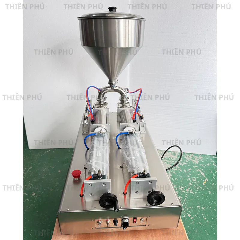 Máy Chiết Rót Dầu Ăn Dung Dịch Lỏng 2 Vòi 19 May chiet rot dau an dung dich long 2 voi 2
