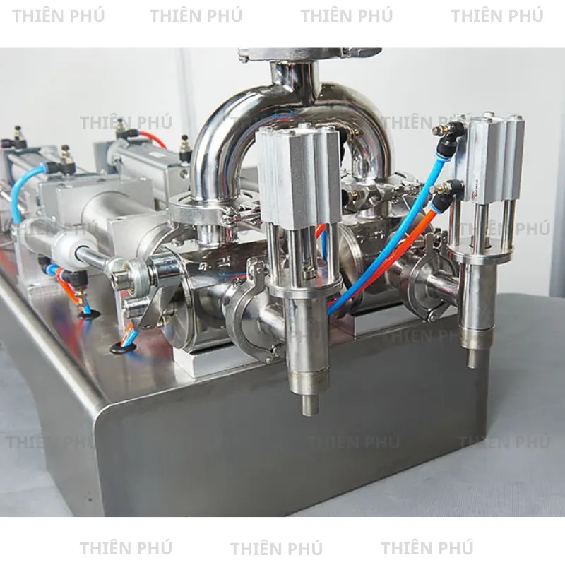 Máy Chiết Rót Dầu Ăn Dung Dịch Lỏng 2 Vòi 15 May chiet rot dau an dung dich long 2 voi 6