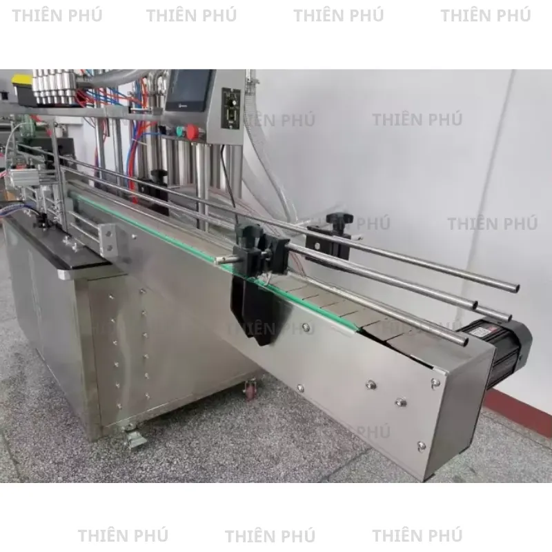 Máy Chiết Rót Dung Dịch Lỏng 2-12 Đầu Piston Tự Động 20 May chiet rot dung dich long 2 12 dau piston tu dong 4