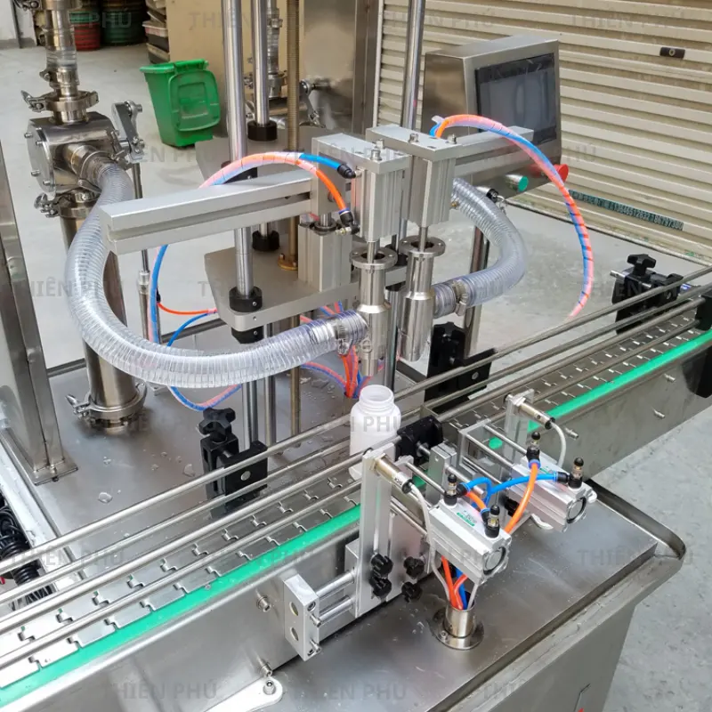 Máy Chiết Rót Dung Dịch Lỏng 2-12 Đầu Piston Tự Động 17 được ứng dụng rộng rải trong nhiều ngành khác nhau