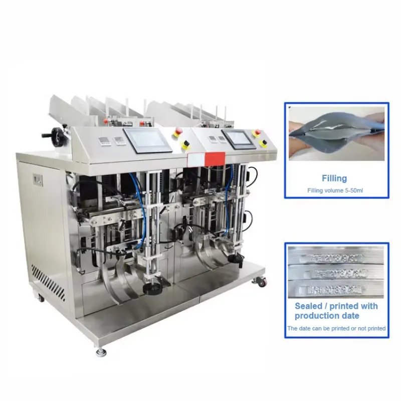 Máy Chiết Và Hàn Túi Mặt Nạ Mỹ Phẩm 9 May chiet rot va han tui mat nan my pham 7