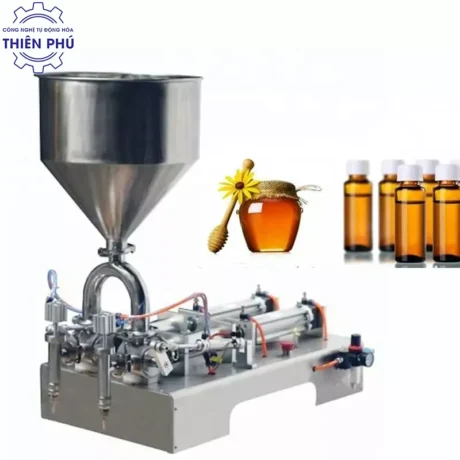 Máy Chiết Rót Dầu Ăn Dung Dịch Lỏng 2 Vòi