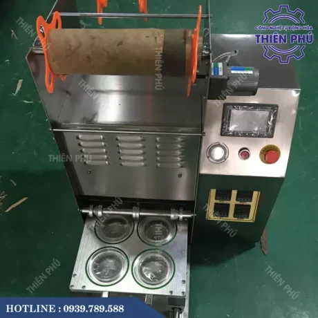 Máy Dán Hộp Vuông Thực Phẩm Tự Động Loại 1 Hộp