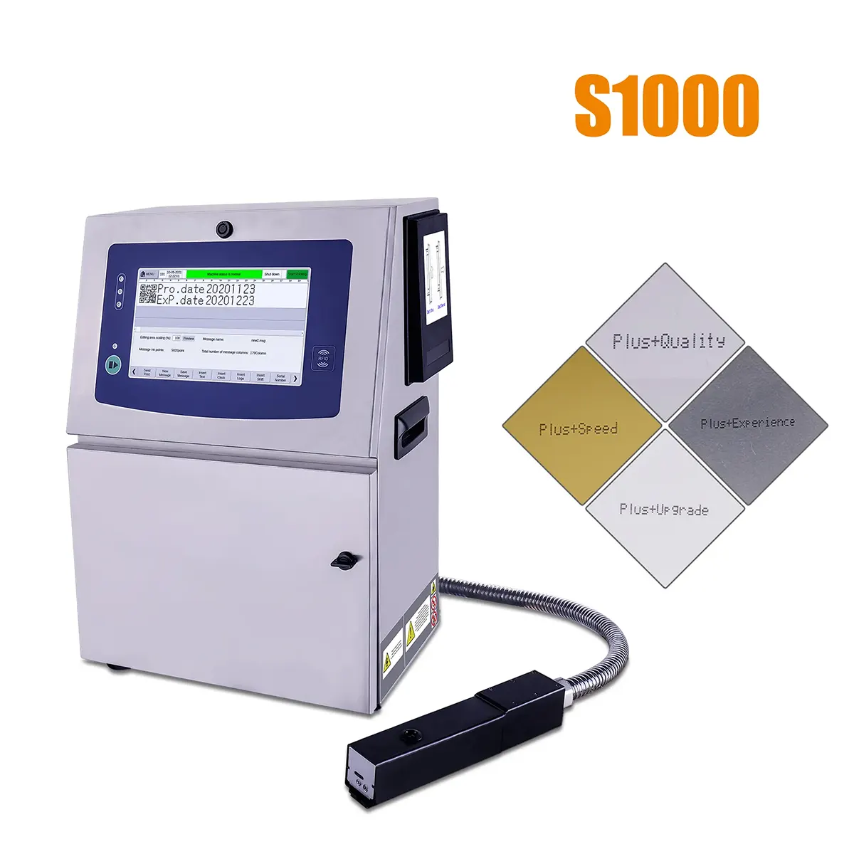 Máy In Date Phun Liên Tục Docod S1000