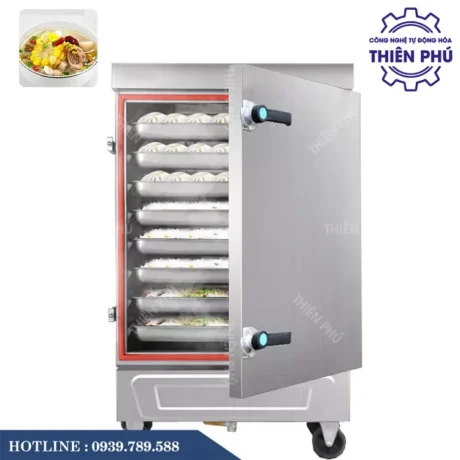 Tủ Cơm 6 Khay Dùng Gas Và Điện