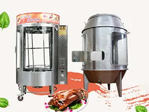 Máy Chế Biến Thịt 8 lo quay ga vit quay heo