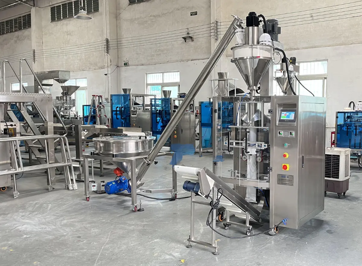 máy đóng gói bột cà phê túi lớn