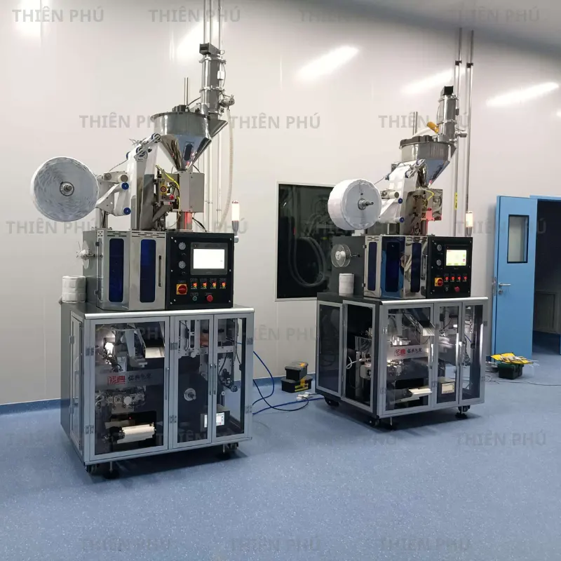 Máy Đóng Gói Cà Phê Túi Lọc PG-60 9 May dong goi ca phe tui loc PG 60 4