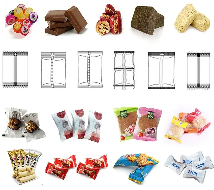 Máy đóng gói bánh kẹo giá bao nhiêu? Báo giá mới nhất 2025 4 Máy đóng gói bánh kẹo có thể đóng được nhiều bao bì khác nhau